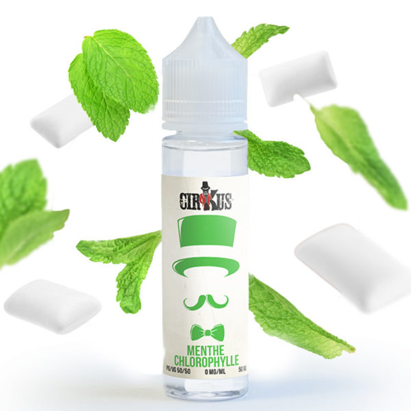 E-LIQUIDE MENTHE CHLOROPHYLLE - CIRKUS AUTHENTIC - VDLV | 50 ML